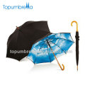 23" 8k sky umbrella sky blue and white cloud umbrella